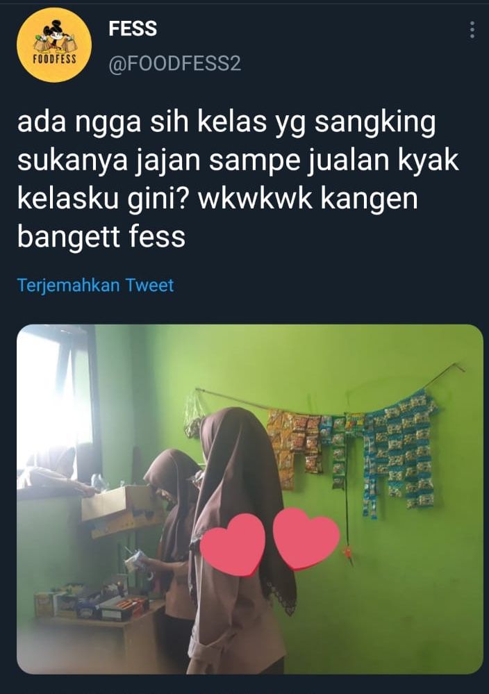 Kocak Bat, 3 Potret Jualan Siswa Di Kelas, Kantin Mah Lewat